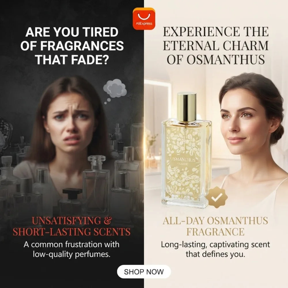 50ml SHIMANG Osmanthus Women Perfume Fresh Sweet Osmanthus Floral Fragrance Long Lasting Portable Spray Ladies Gift Perfume