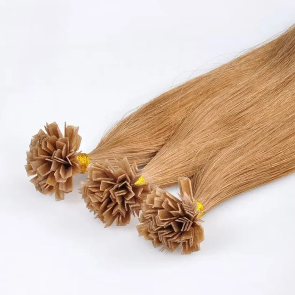 High Quality Remy Human Hair V-Tip Extensions Natural Look & Long Lasting