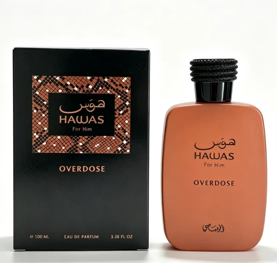Hawas series of three neutral perfume, suitable for both men and women, 3.4oz100ml, new sale, fruity, delicious, floral+wooden fragrance, sweet, gentle, mature and charming, gift choice