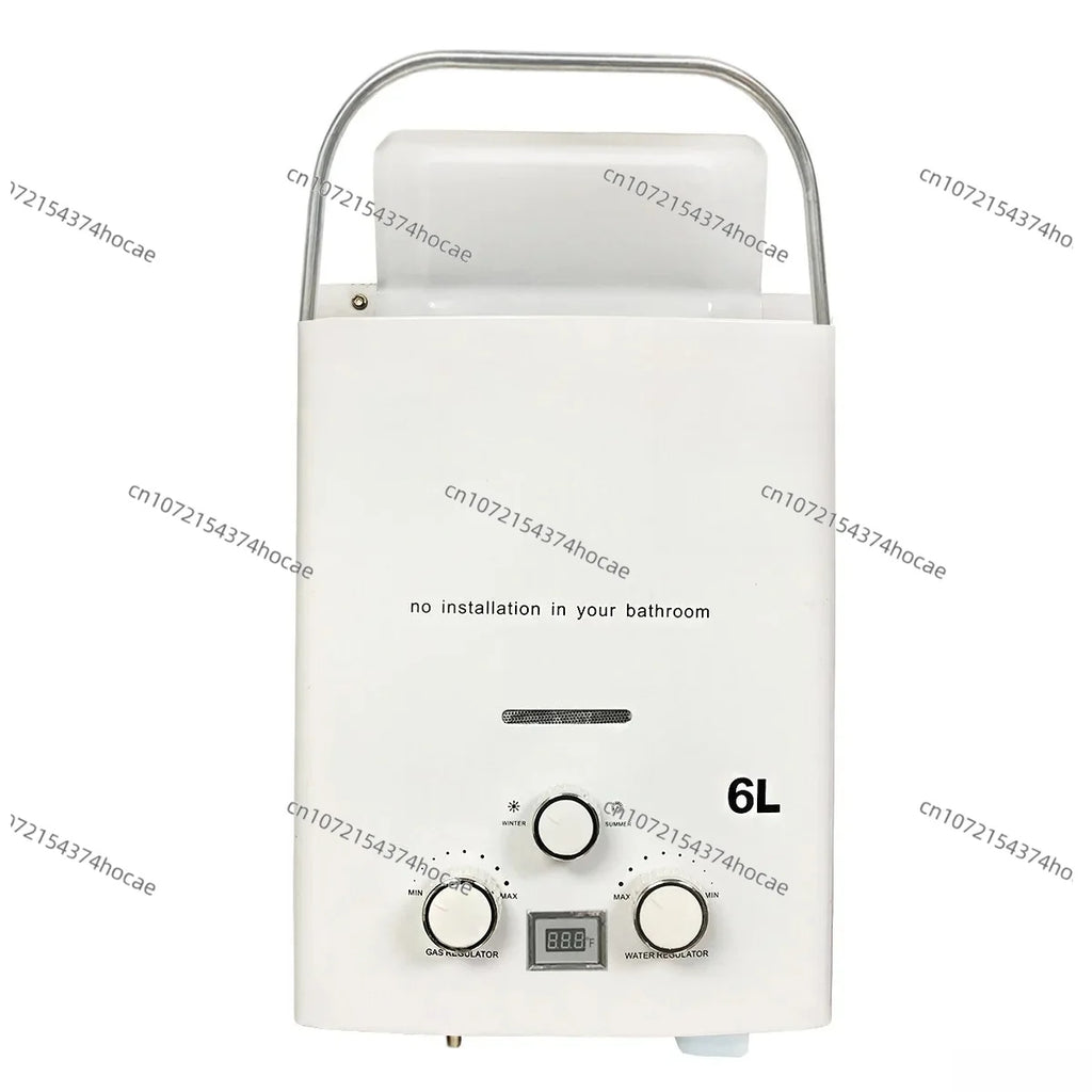 Portable Instant Gas Water Heater Handheld Hot Water Device for RV Outdoor Camping