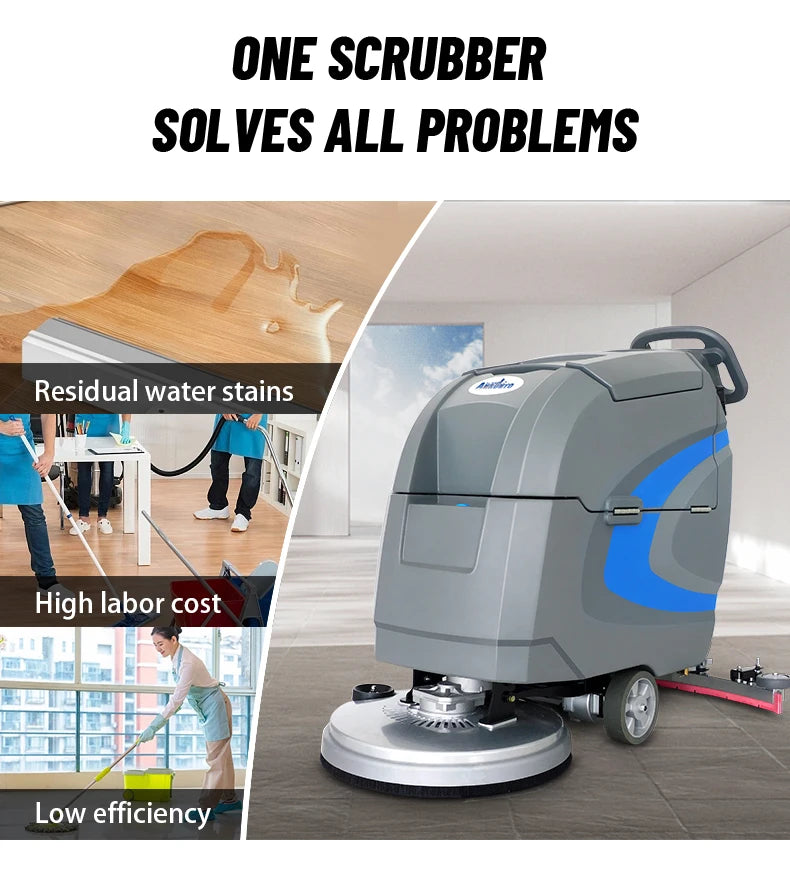 Floor Scrubber Industrial Cleaning Equipment