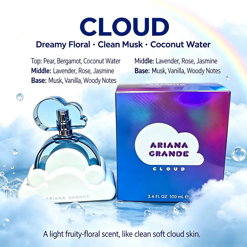 100ml Women's Cloud Long Lasting EDT Fragrance Daily Gift