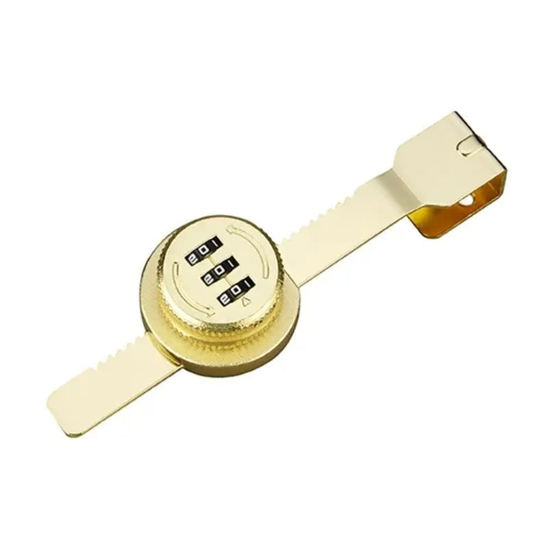 652F 3Digit Combination Lock Alloy Door Safety Lock Keyless Latches Mechanical Password Lock Sliding Glass Door Lock
