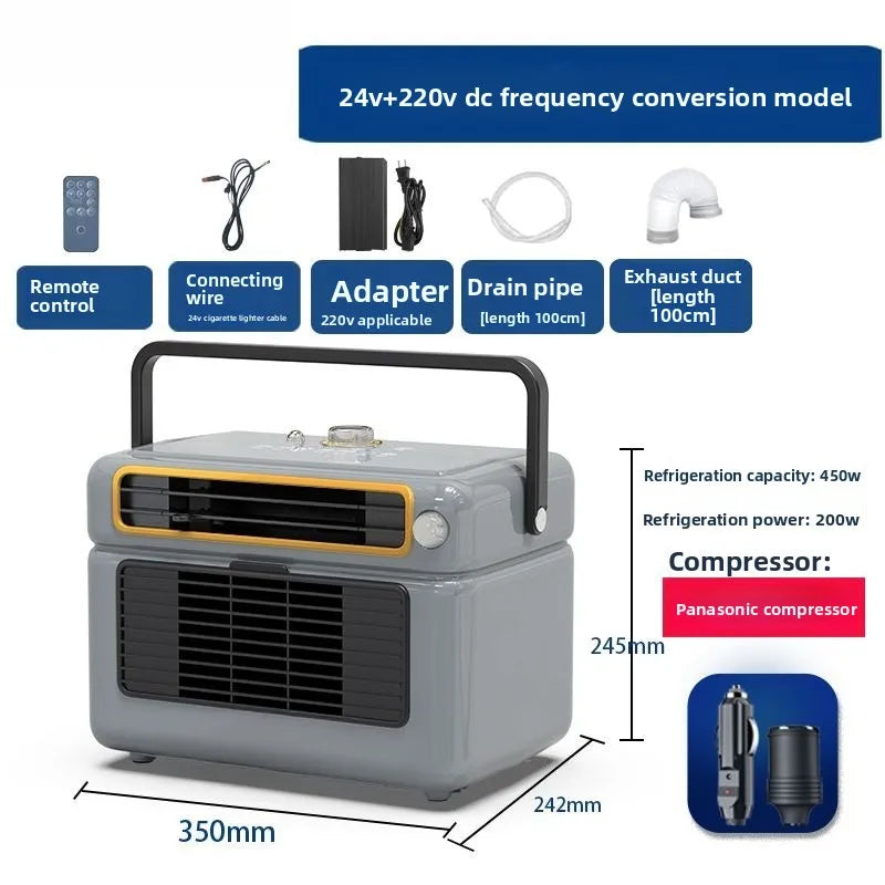 Mobile air conditioner, small portable air conditioner