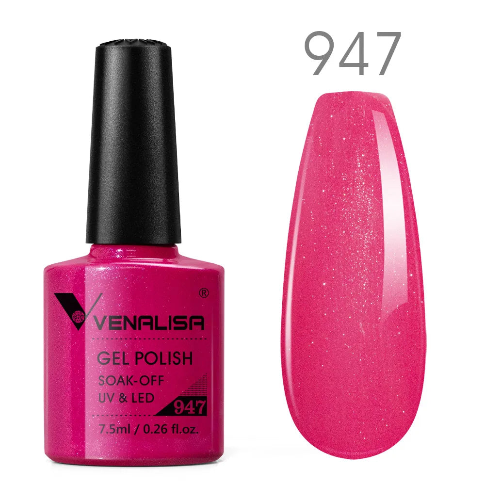 Venalisa TPO Free Earth Brown Autumn Color Collection Nail Gel Polish Soak Off UV LED Gel Varnish Gorgeous Gel Nail Manicure