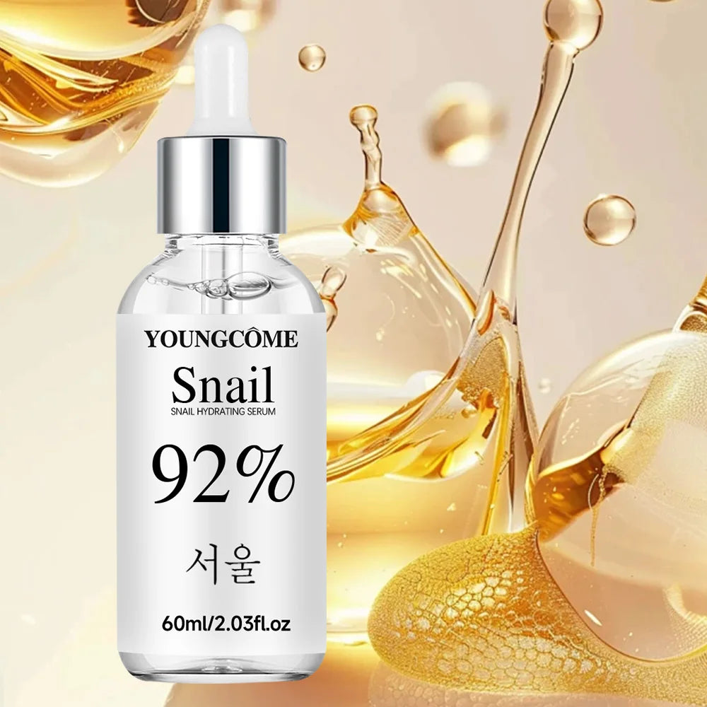 Snail Essence Fade Fine Lines Repair Skin Barrier Moisturizing Refines Pores Nourishes Anti Brighten Facial Essence