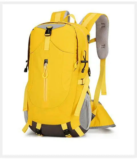 Outdoor Mountaineering Bag Men's Large Capacity Travel Bag Waterproof Hiking Scratch-resistant Wear-resistant Sports Backpack