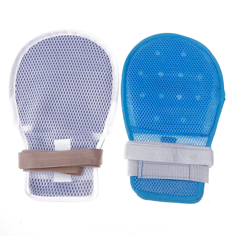 1 Pcs Medical Restraint Glove Detachable Bedridden Patient Anti Fall Hand Constraint Protector Anti Scratch Fixed Glove〔CC55〕
