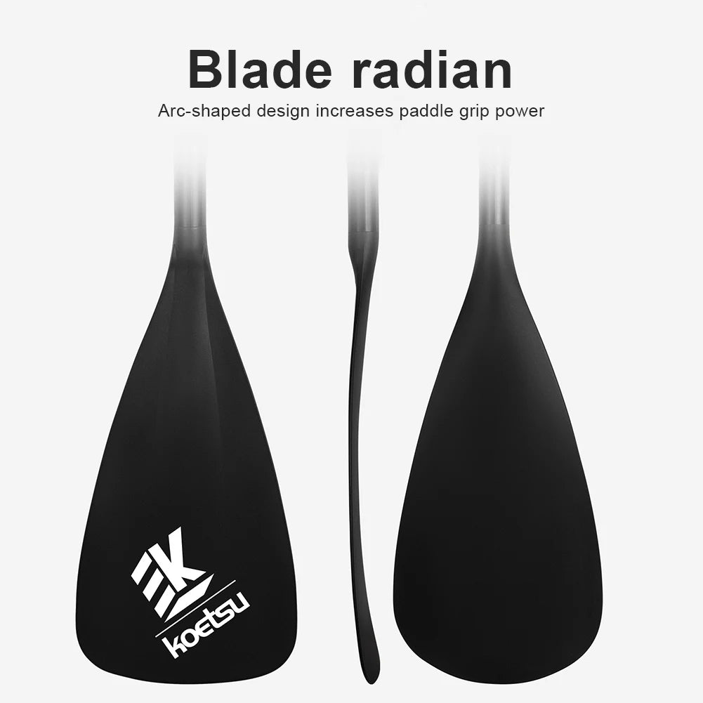 Single Head Paddle Adjustable Length Stand Up Paddleboard Paddles Aluminum Alloy SUP Surfpaddle for Outdoor Water Sports 3PC-set