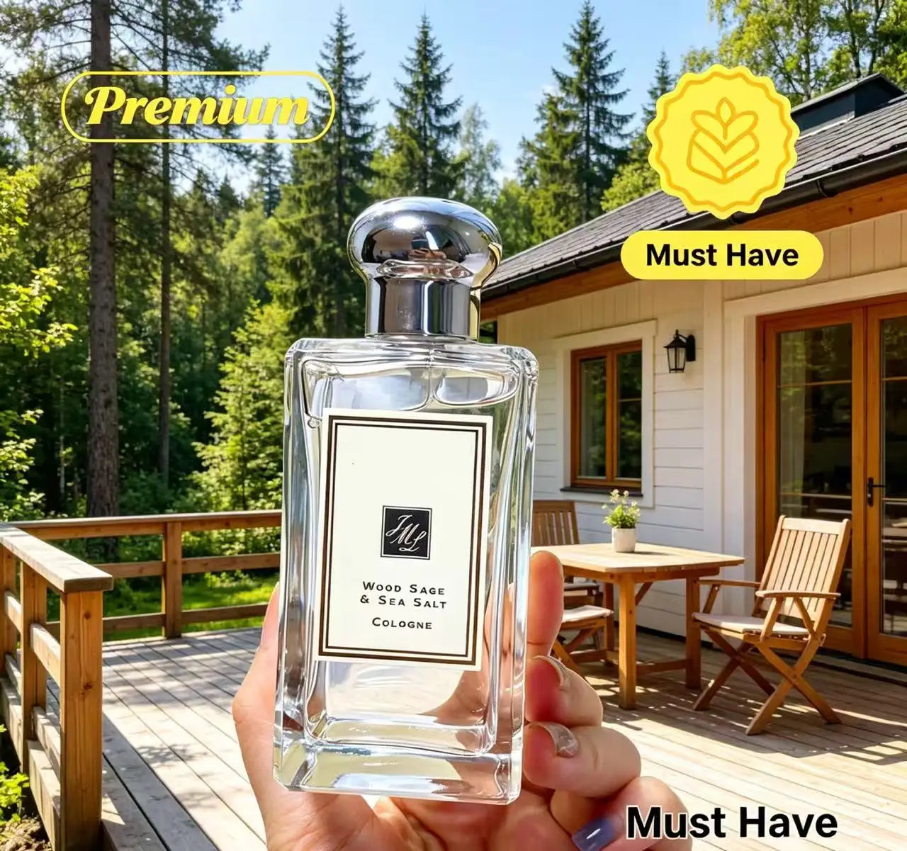 Premium Famous Brand Perfume Unisex Enduring Gentle Flavor Stylish Male Parfum Chic Female Scent English Pear MYRRH TONKA