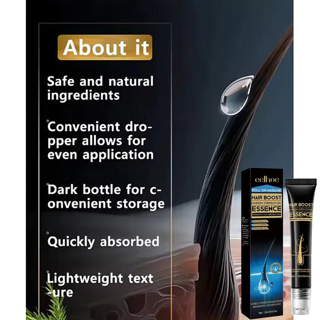 It strengthens hair and promotes hair growth simultaneously, resulting in strong, resilient hair that is not easily broken.