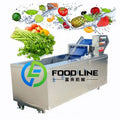 Automatic Sweet Potato Onion Tomato Cleaning Washer Lemon Peanut mango Strawberry Fruit Vegetable air Bubble Washing Machine