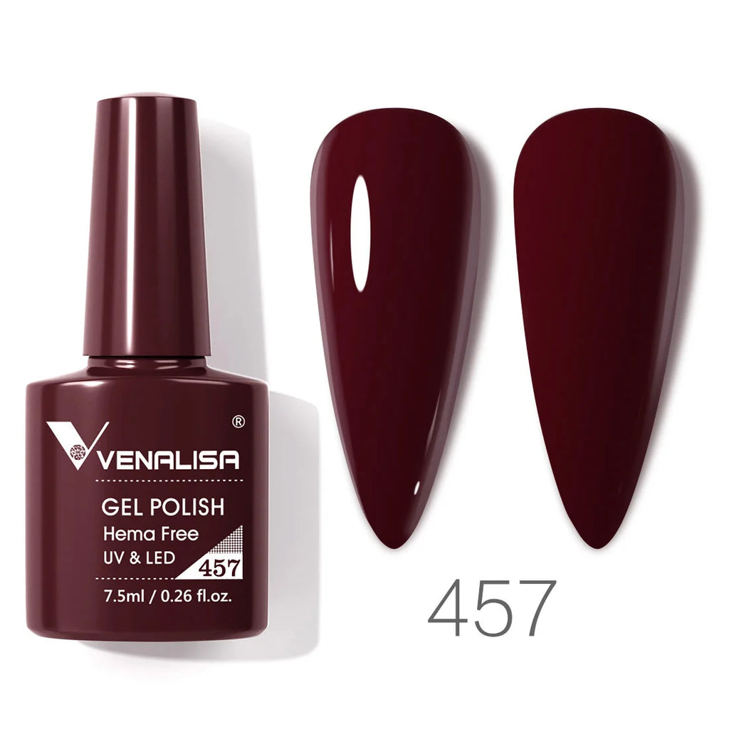Venalisa TPO Free Earth Brown Autumn Color Collection Nail Gel Polish Soak Off UV LED Gel Varnish Gorgeous Gel Nail Manicure