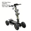 13 inches 4-Wheel High-Speed Electric Scooter – Dual/All-Wheel Drive Foldable Off-Road Vehicle for Outdoor & Patrol Use