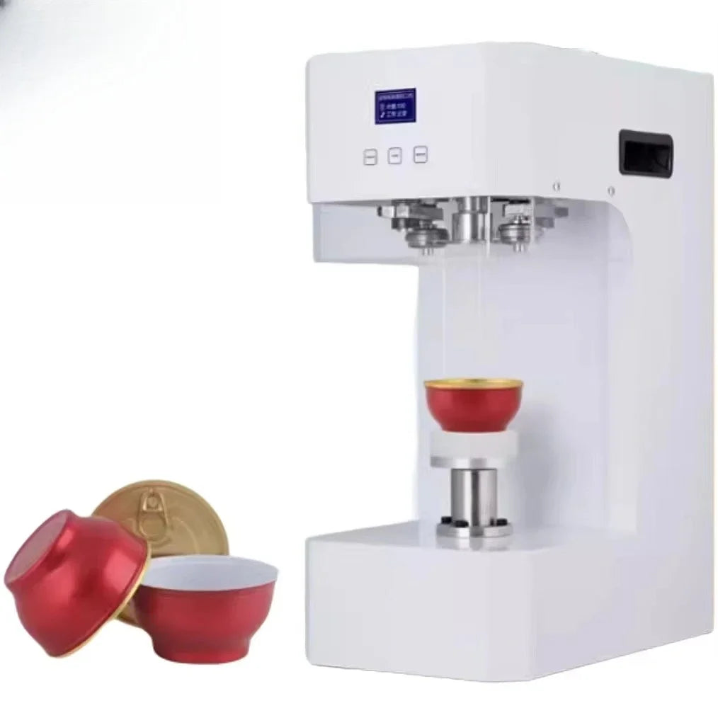Electric Semi-Automatic Can Sealer/Seaming Machine For Food Beverage Tinplate Cans