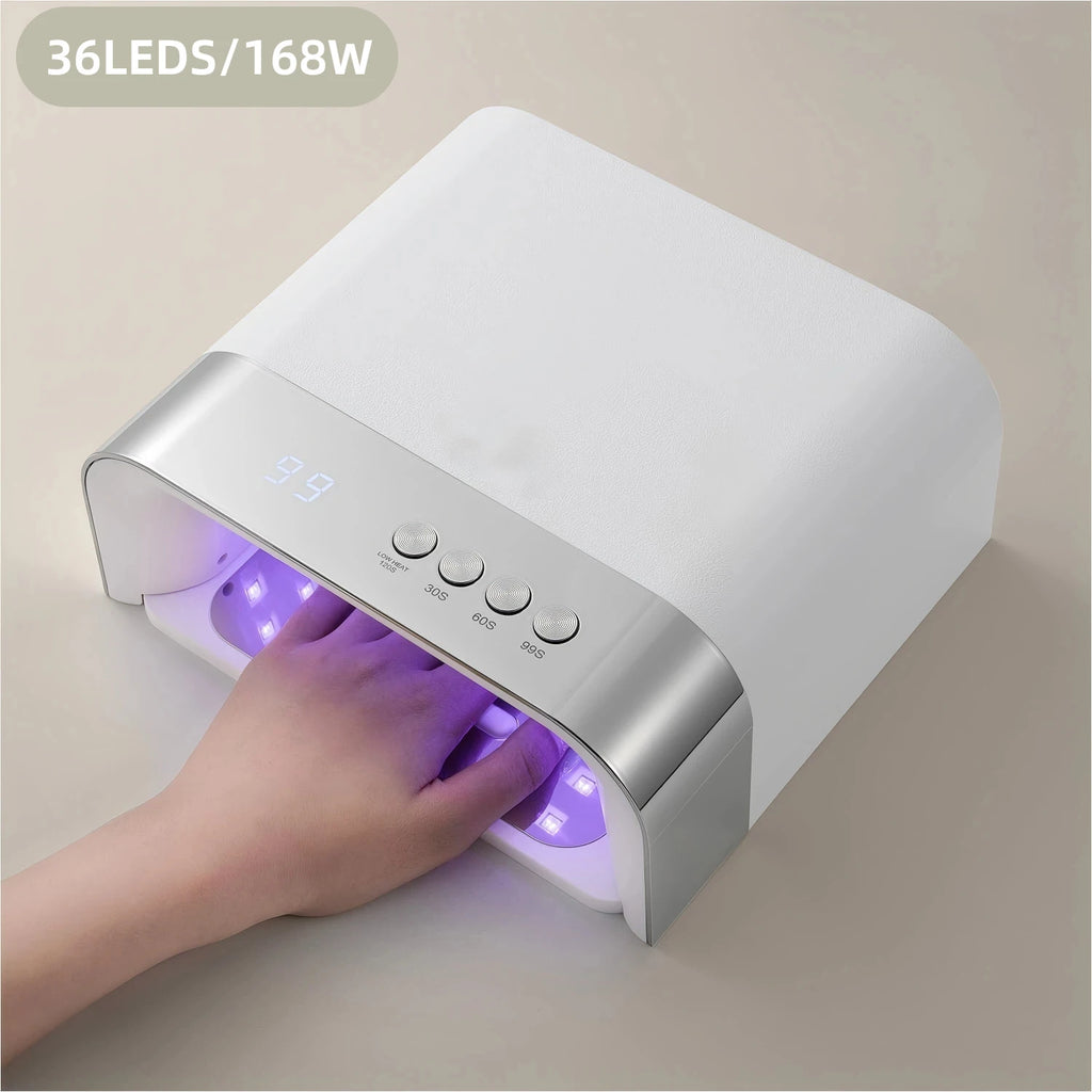 Professional UV Nail Lamp 36 LED High Power Smart Auto Sensor Fast Curing Gel Drying Light for Manicure And Pedicure