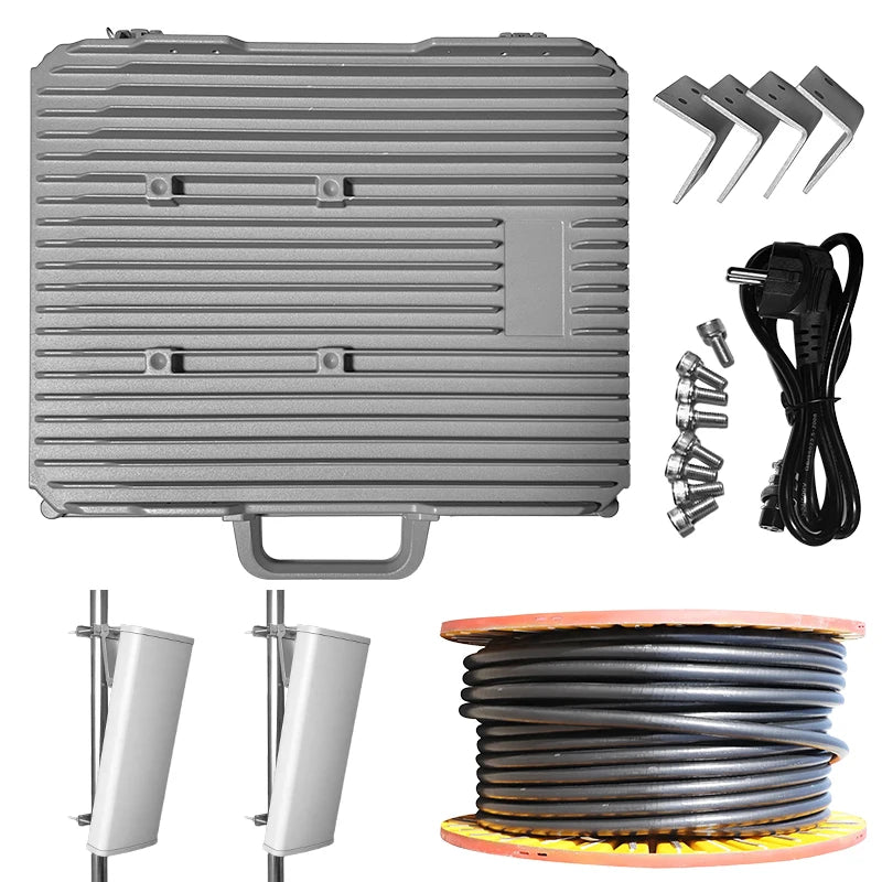 Wireless network amplifier Factory delivered 900 1800 2100mhz 5w 2g 3g 4g 3band signal LTE repeater 37dbm