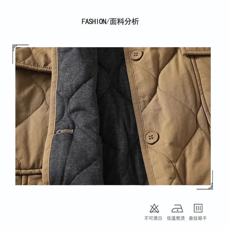 Lightweight Down cotton Jacket For women's clothing Autumn Winter 2026 New Casual Loose Thick Warm Coats Female Long Overcoat