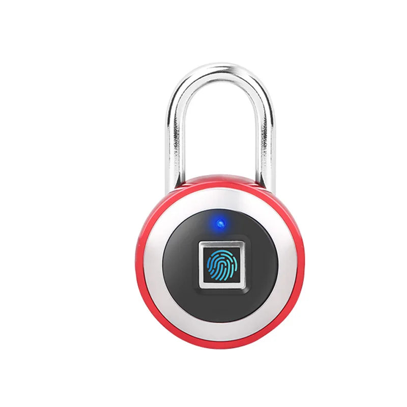 Smart Keyless Fingerprint Lock Waterproof APP / Fingerprint Unlock Anti-Theft Security Padlock Door Luggage Case Lock