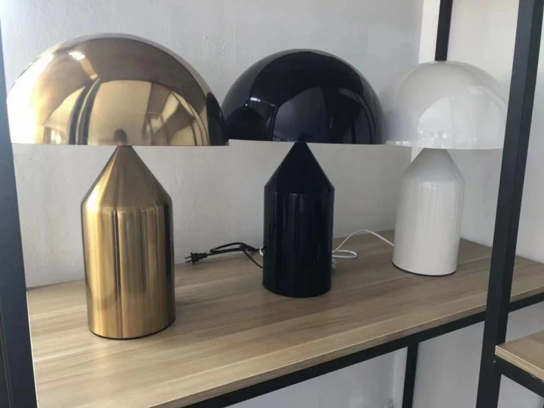 Italian Designer Mushroom Table Lamp Led Desk Light