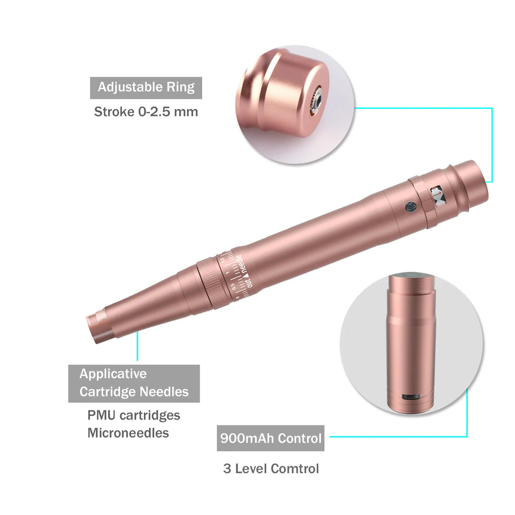 Eyebrow tattoo pen, embroidery, eyebrow tattooing machine, fully throwing eyebrow tattooing clip, wireless charging beauty devic