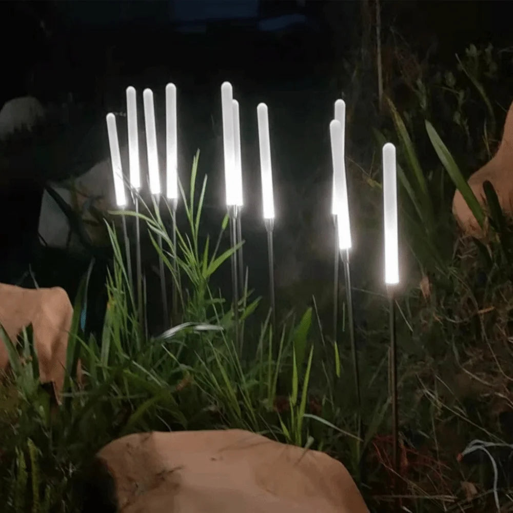 Reed Lamp Waterproof Landscape Lighting LED Acrylic Lawn Lamp Ground-Mounted Frosted Acrylic Rod Courtyard Lamp Garden
