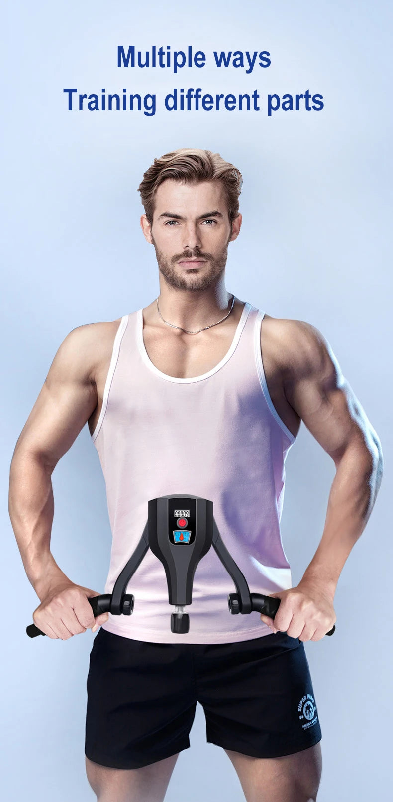 Adjustable Pelvic Floor Muscle Trainer Postpartum Repair Leg Clamp Kegel Trainer Men's Leg Slimming Device