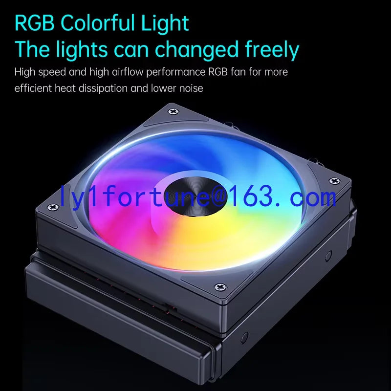 Integrated water-cooled radiator suitable for LGA1700/1200/1151/1150/1155/2011/AM5/AM4 high-performance radiators for computers