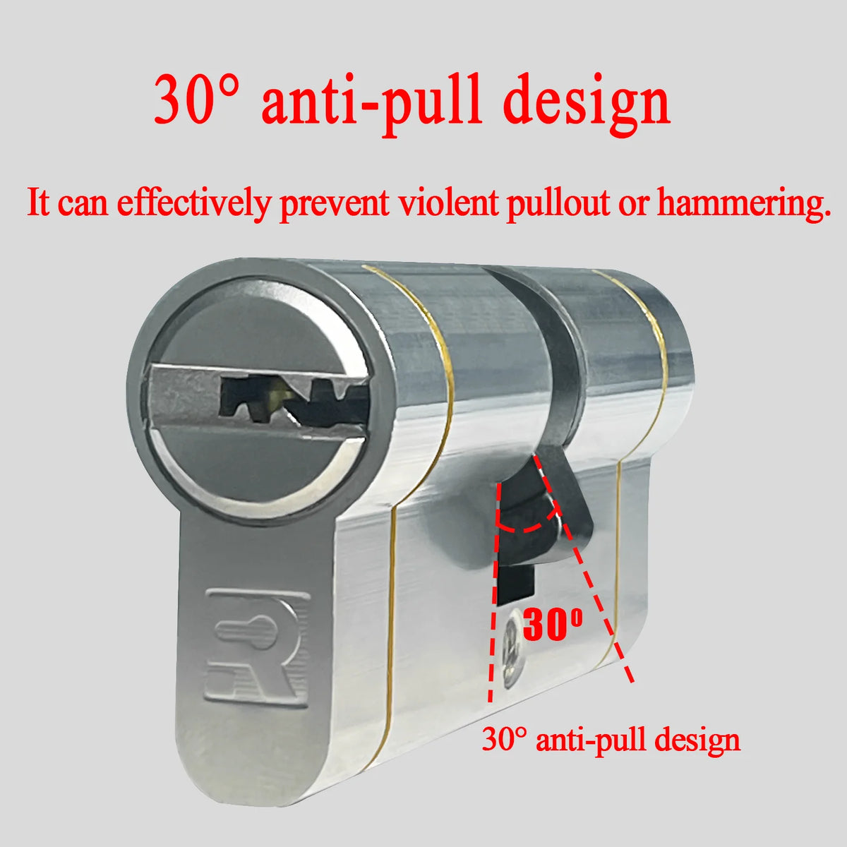 Customization: Open all household door locks with the same key. European standard high-quality 11 pin anti-theft lock cylinder