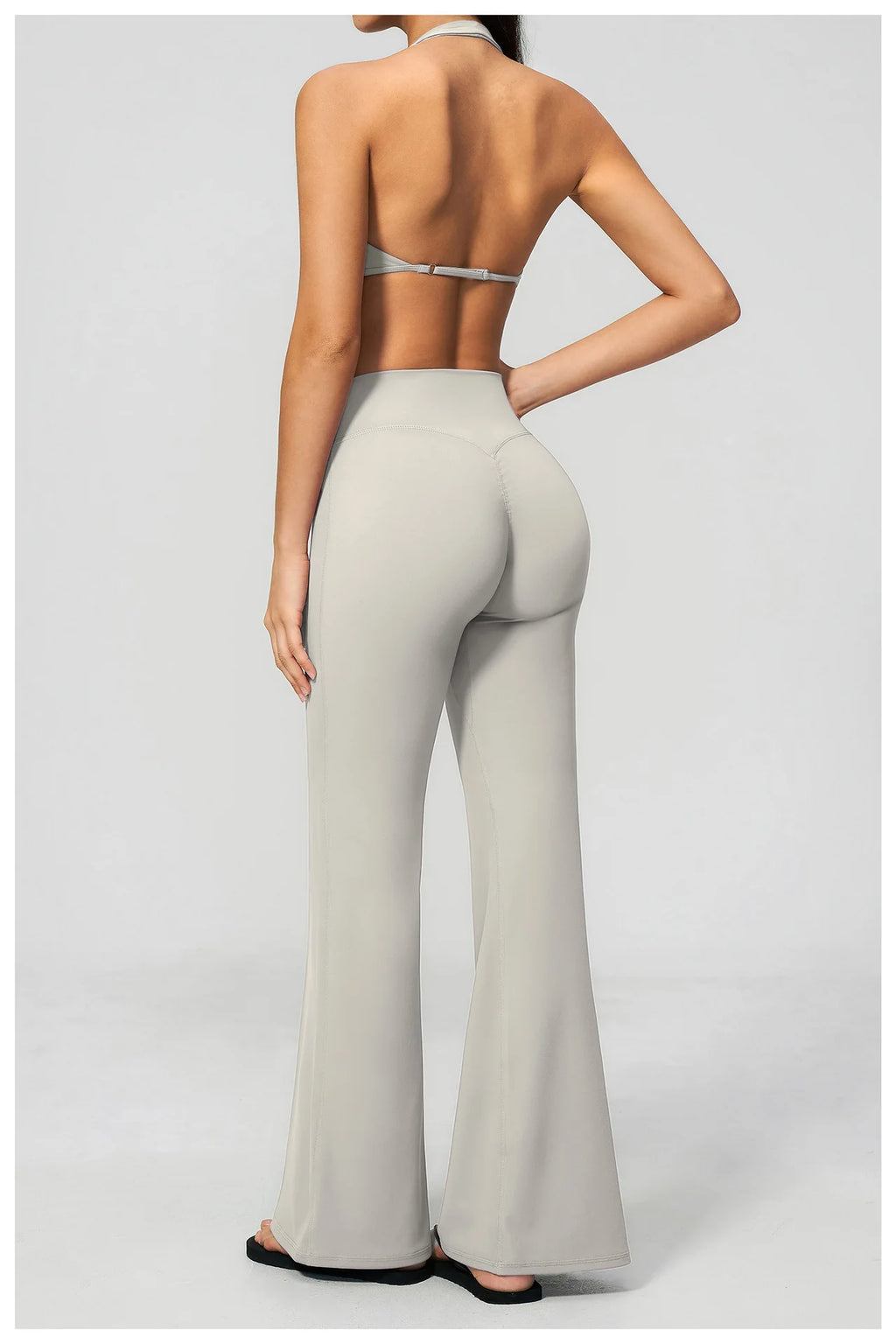 Women Tracksuits 2PCS Yoga Suit Gym Outfits Workout Clothing Deep V Workout Bra High Waist Butt Lift Pants Outdoors Sports Set
