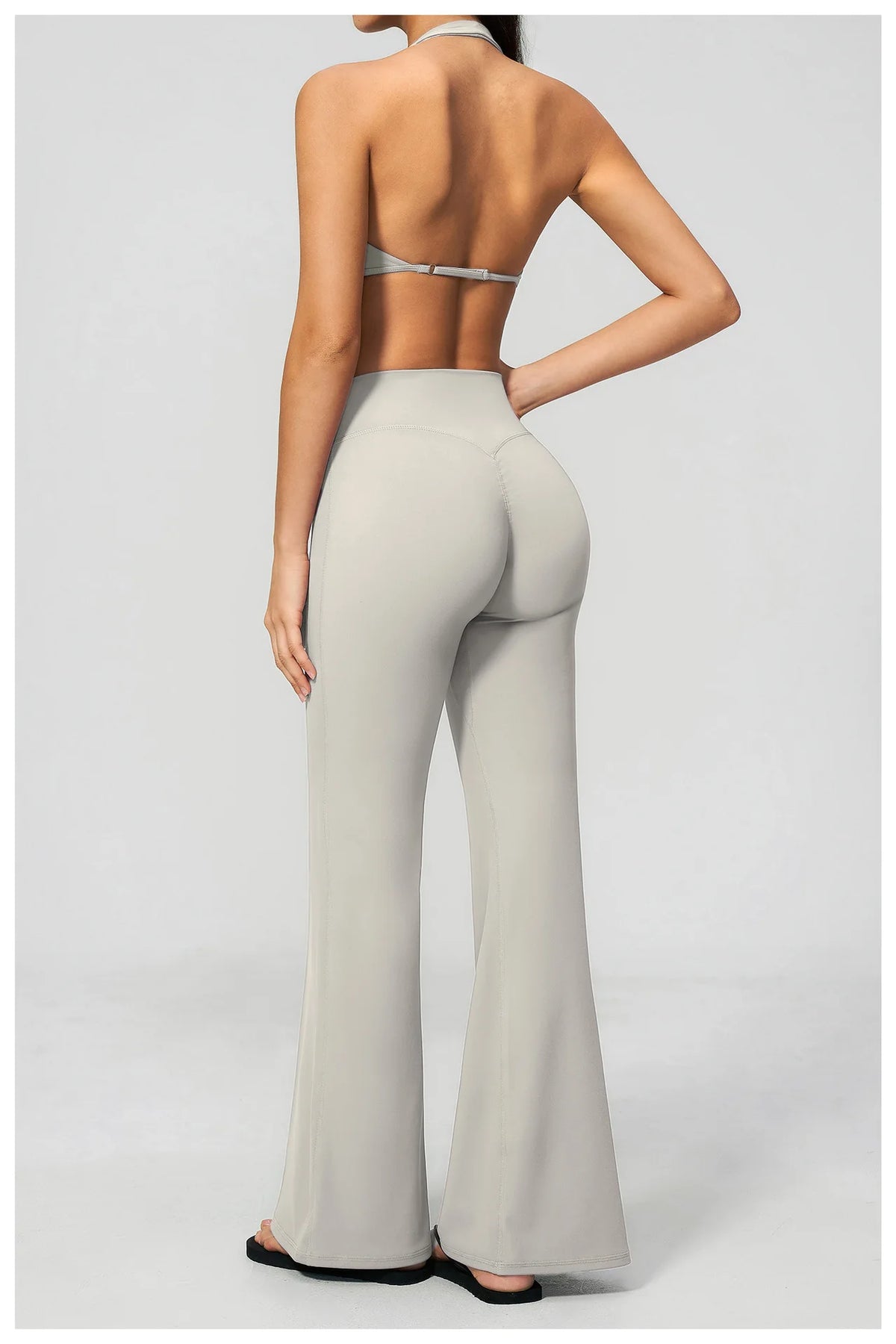 Women Tracksuits 2PCS Yoga Suit Gym Outfits Workout Clothing Deep V Workout Bra High Waist Butt Lift Pants Outdoors Sports Set
