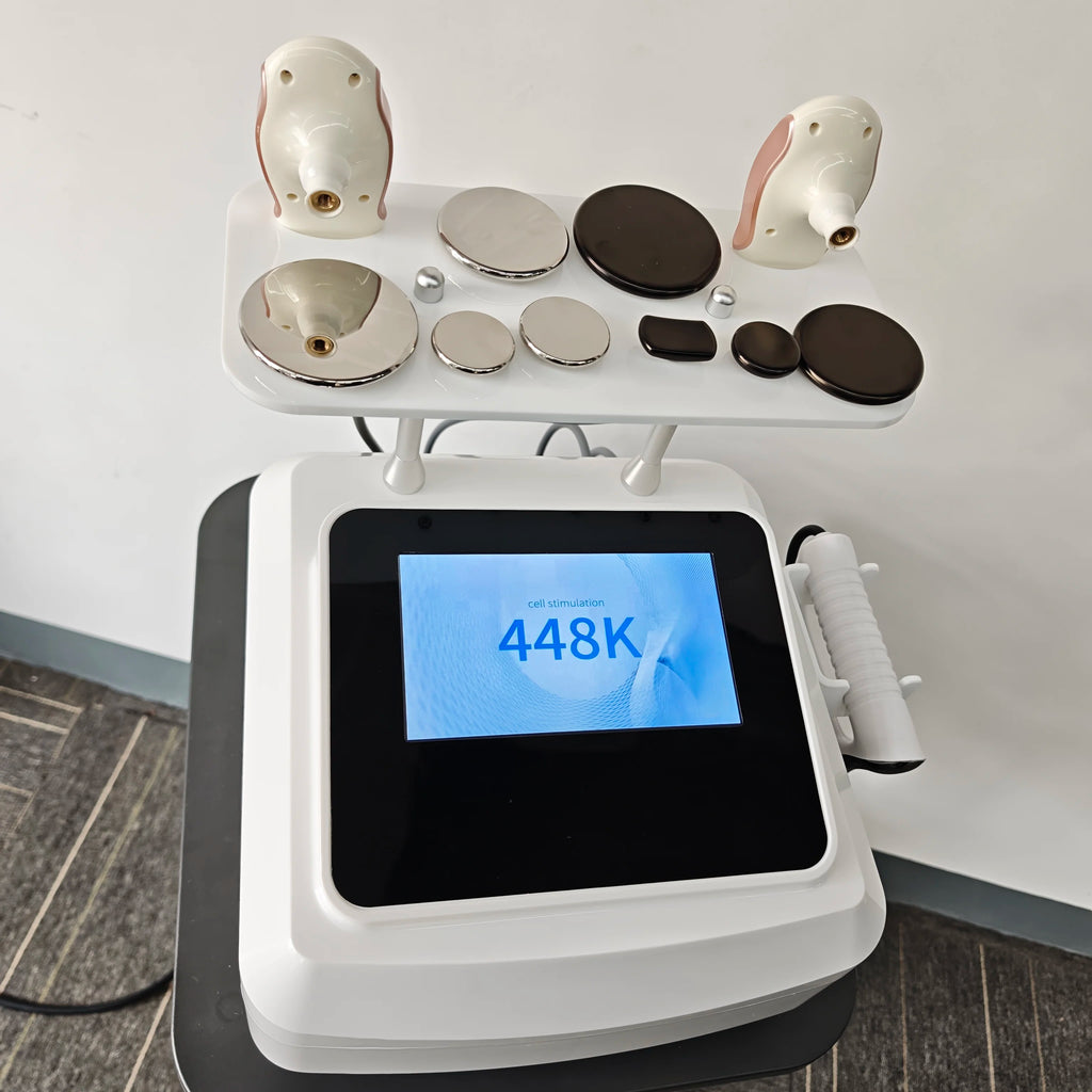 Portable Professional Tecar Therapy Machine for Pain Relief Physical Therapy Diathermy Home Muscle Recovery