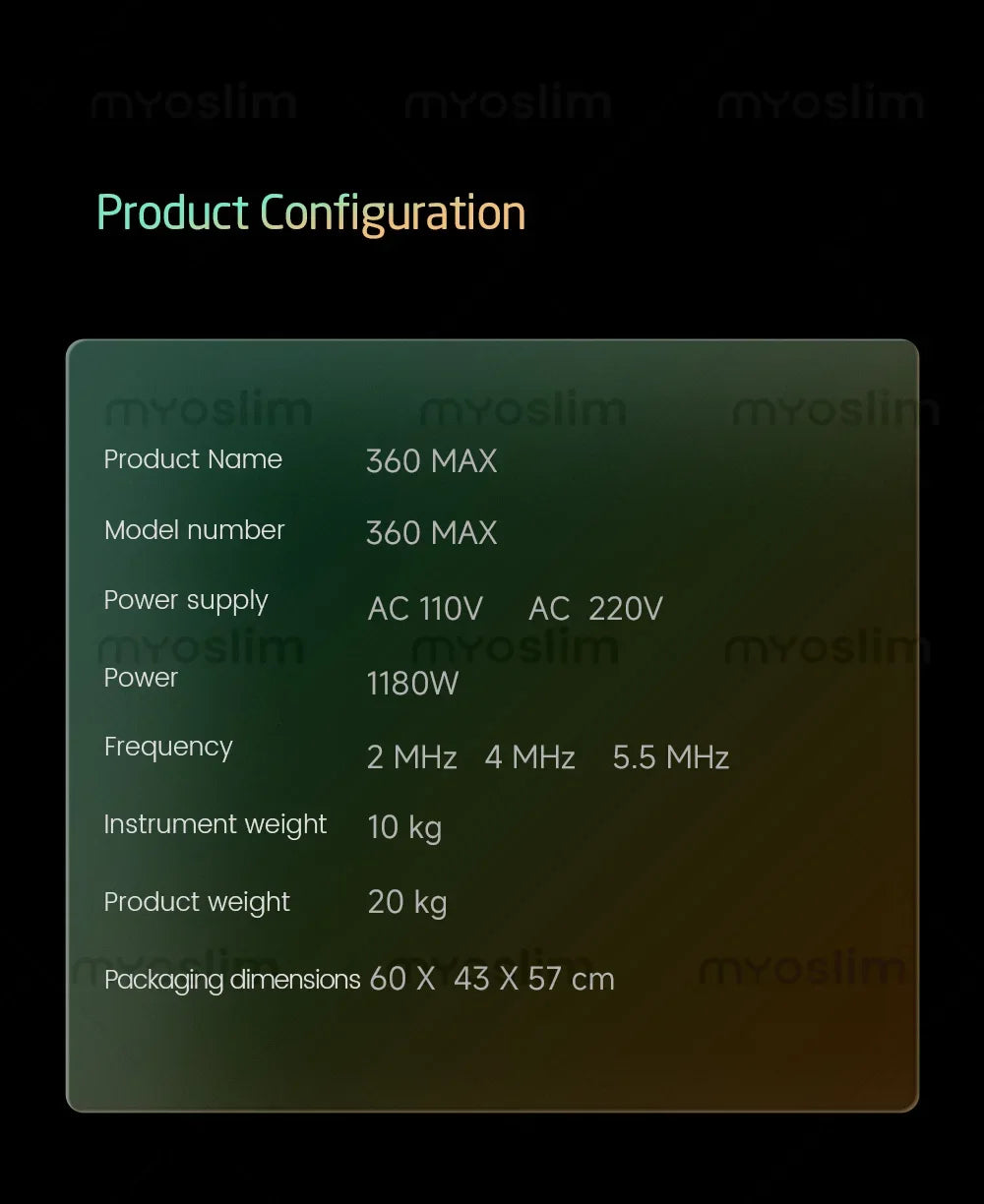 New Popular 25D 360MAX Beauty Equipment Machine for Facial Tightening Slimming And Fat Reduction Latest Model