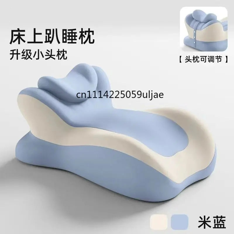 Memory Cotton Cushion Sleeping Pillow Lying on The Bed Multi-functional Pillow Sleep on The Stomach Playing Mobile Phone Cushion