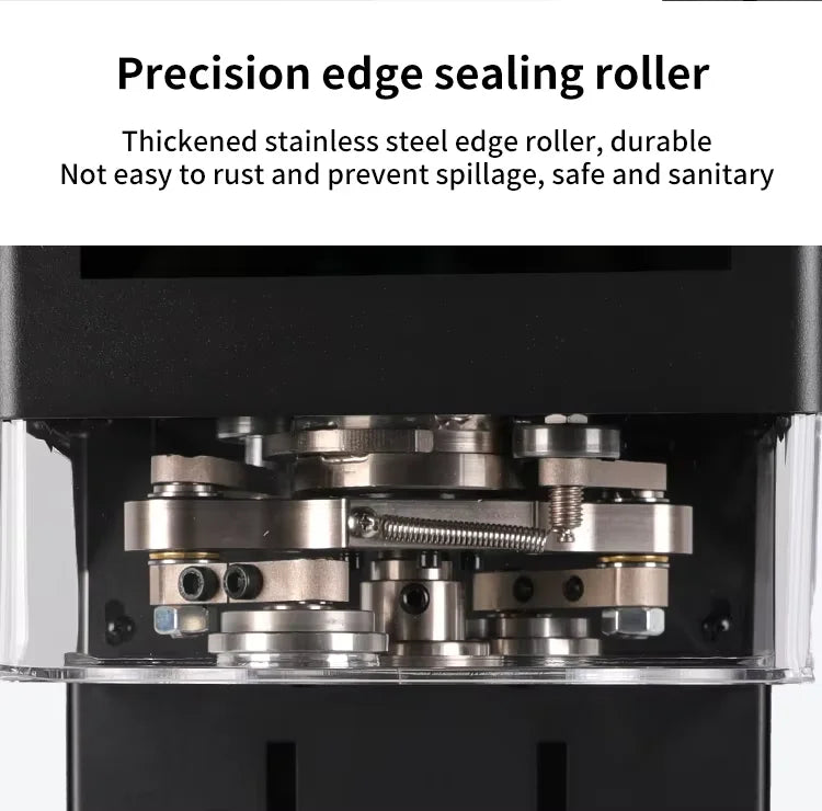 Can Sealing Machine Full Automatic Model Bottle Seamer Non-rotary Model Touch Screen Automatic Lifting With Patent