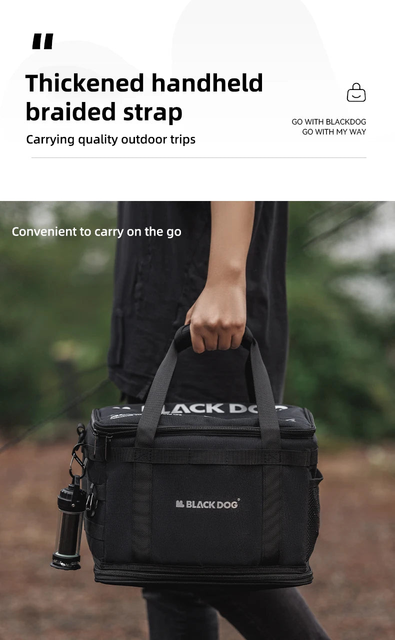 Blackdog Outdoor Camping Gear Storage Bag Large Capacity Portable Collapsible Storage Bag Sundries Bag