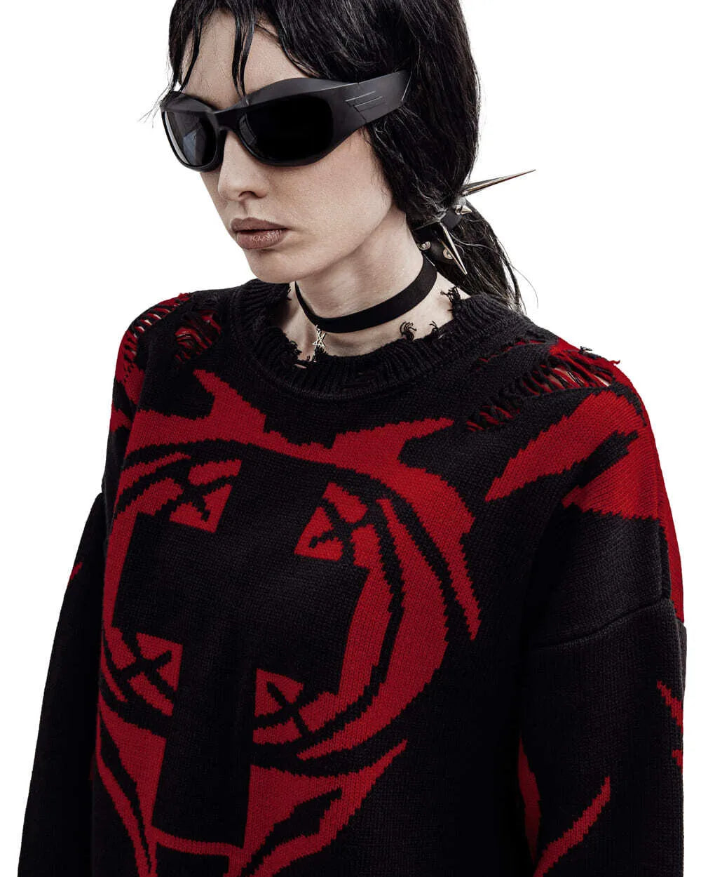 Sweater New Order Graphic Men Winter Pullover Knit Long Sleeve Tops Hip Hop Fashion Harajuku Jumper Coat Y2k Streetwear Clothing