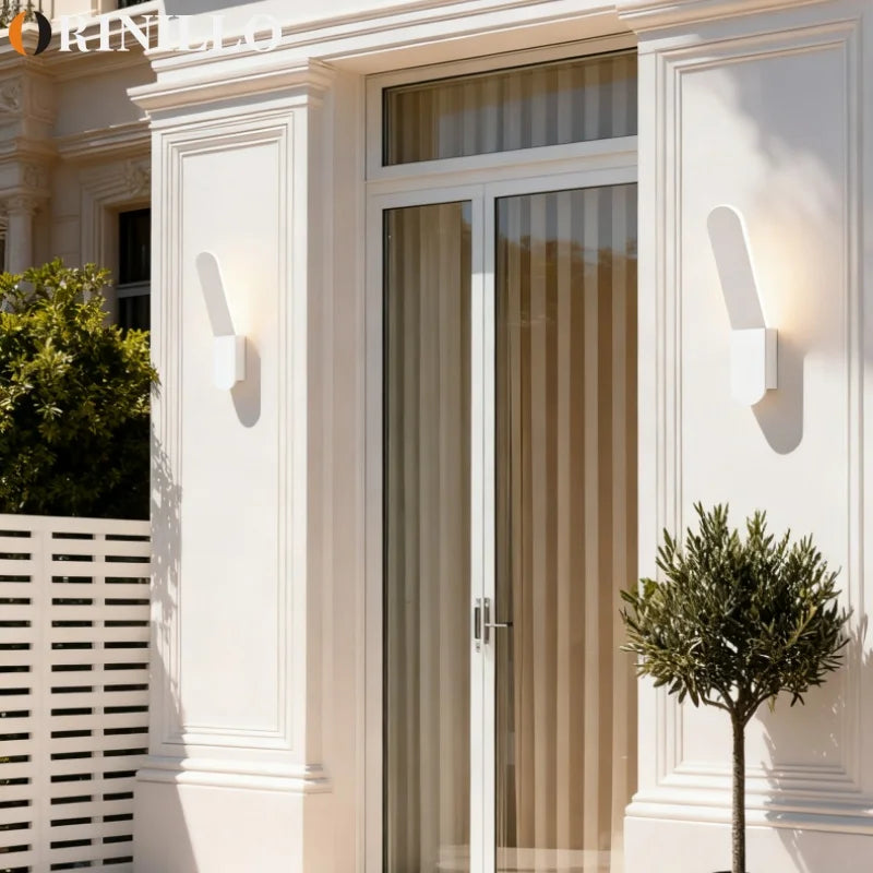 LED outdoor wall lamp IP65 modern simple waterproof hotel villa garden door creative outdoor lighting