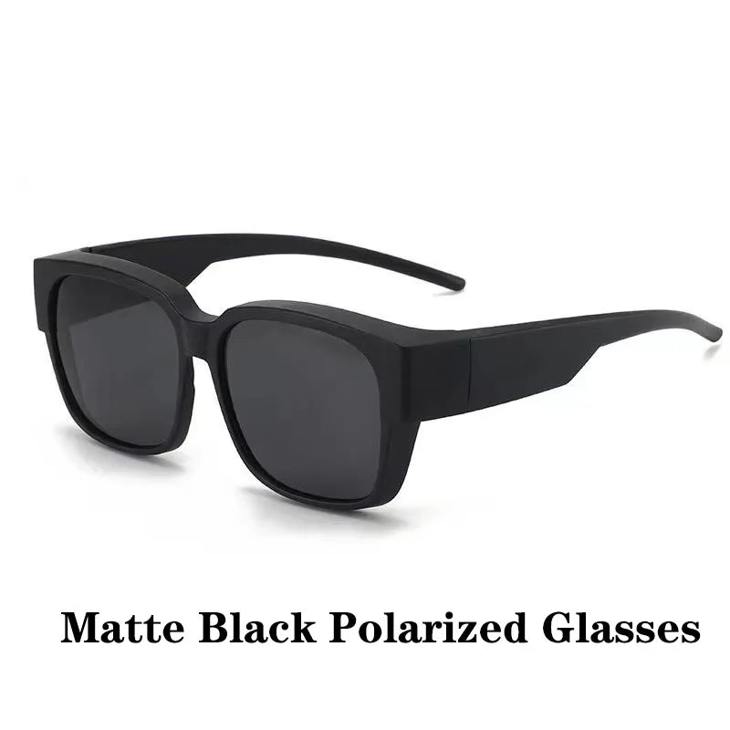 Trendy Sun Glasses for Driving Riding That Can Be Worn Over Other Glasses Wrap Around Fit Over Glasses Sunglasses Square Shades