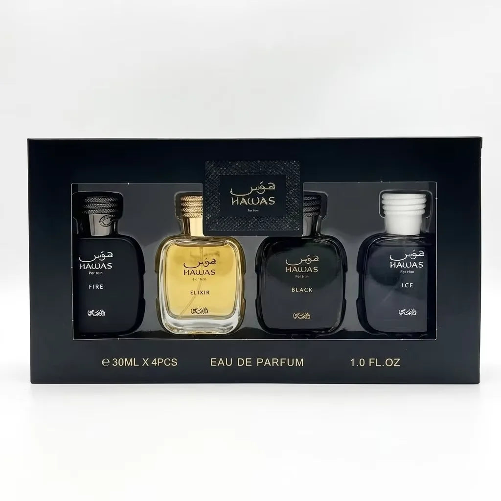 Hawas Verde & Ice Perfume Spray, Long-Lasting Eau de Parfum, Premium Luxury Fragrance Scent, Top-Quality Men's Cologne.