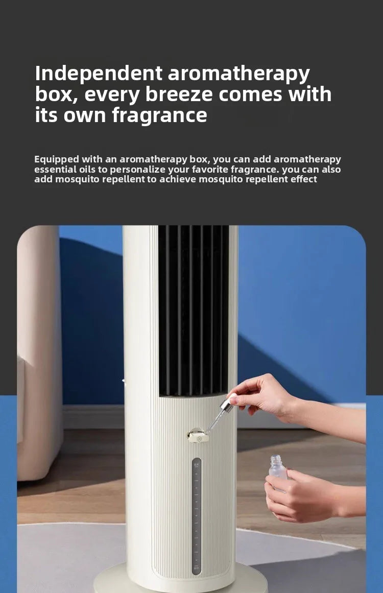 220V Midea Cooling Fan Portable Air Conditioner New Water Cooling System for Home Bedroom Office LYH