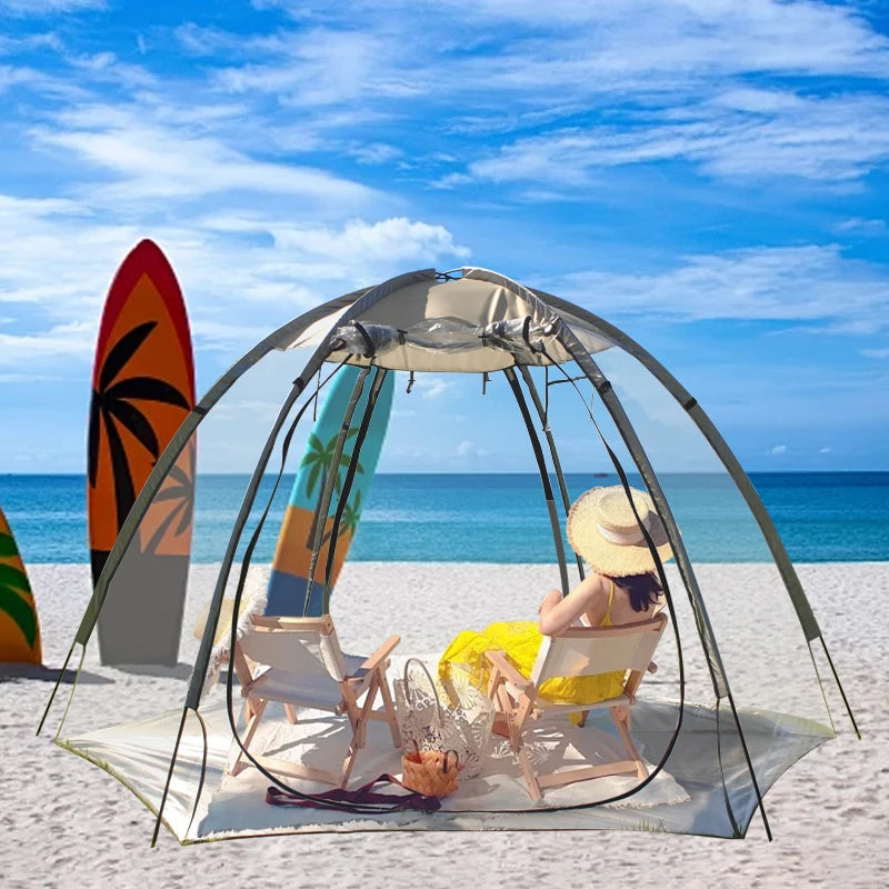 6 Person PVC Bubble Tent - Large Oversize Weather Proof Pod - Sports Tent Camping Tent - Starry Sky Tent,transparent Tent