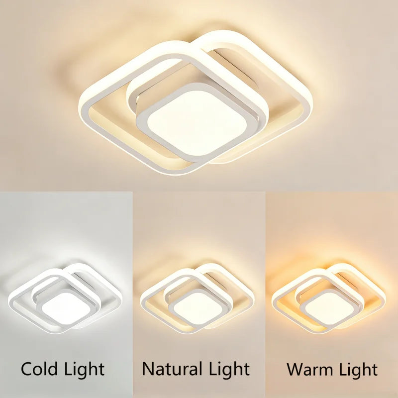 22W LED Ceiling Light Modern Ceiling Lamp Home Decoration Light Living Room Dining Room Bedroom Balcony  Aisle  Indoor Lighting