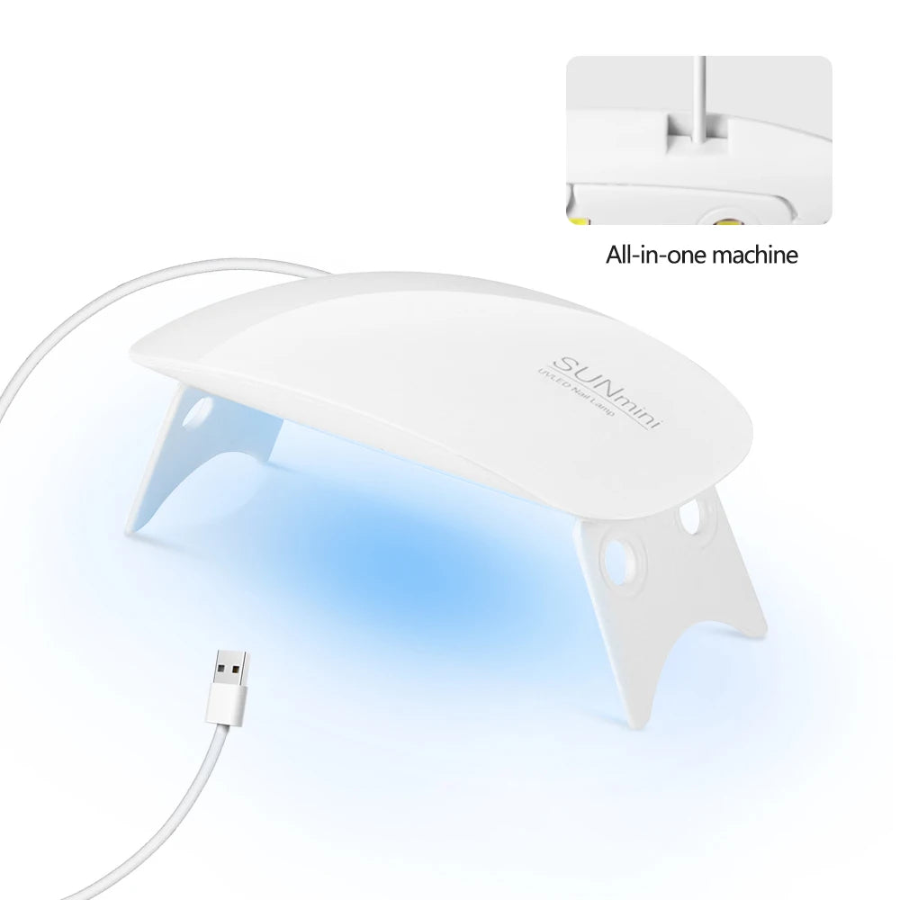 Nail Lamp Foldable UV LED Lamp for Nails Machine UV LED Gel Quick Drying Dryer Lamp Manicure Tool Professional Equipme