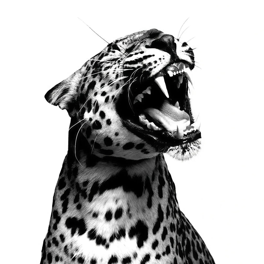 1/6pcs Retro Leopard Cheetah Abstract Canvas Print Poster Y2k Chic Modern Minimalism Art Prints Living Room Home Decor Poster