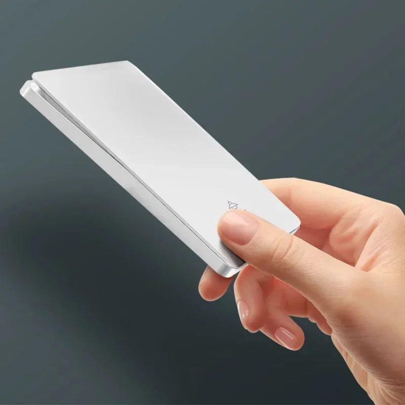 86 Type White Universal Wall Light Switch Tempered Glass EU Korea Electrical Switch 220V 1/2/3/4 Gang 1/2 Way Button Wall Panel