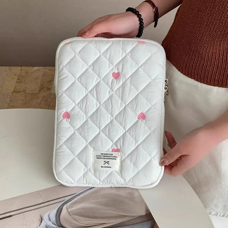 cute Laptop Sleeve Case Bag Portable Computer Cover Bag Tablet Pouch For Ipad 9.7-11 Macbook Air Pro 13 14 15 15.6 16 Inch Cover