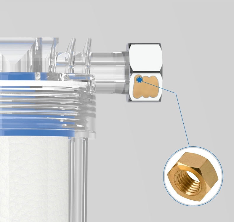 Universal Water Pipe Filter PP Cotton Shower Bath Sprayer Strainer Faucet Water Heater Purification Kitchen Bathroom Fittings