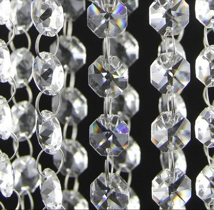 Modern simple iron crystal chandelier led lamp high quality LED lighting crystal chandeliers led E27 lustre pendant/droplight