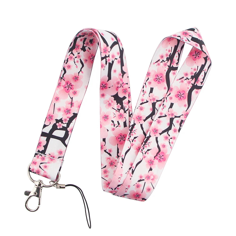 100 Designs Cute Art Lanyard for Keys Chain Badge Holder ID Credit Card Pass Hang Rope Lariat Mobile Phone Charm Accessories